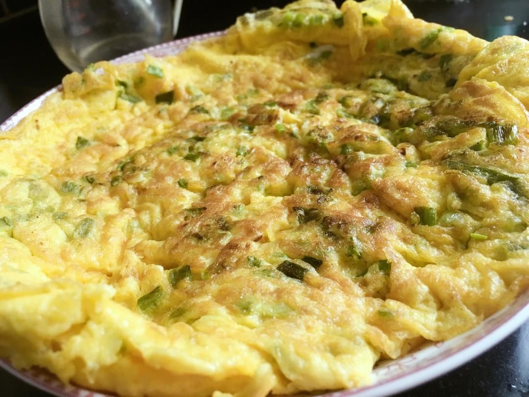 蚁1224做的鸭蛋"摊黄菜"