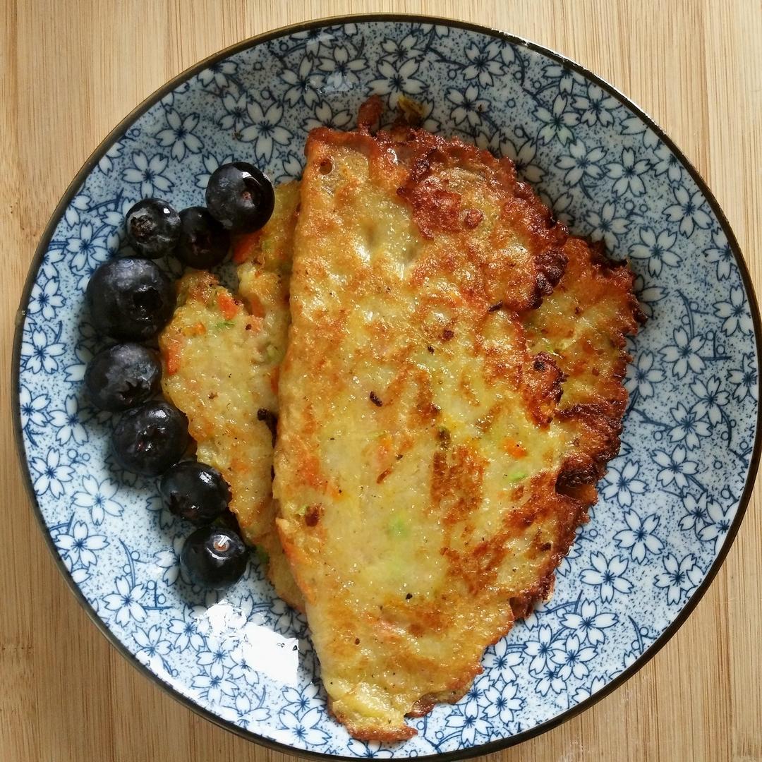土豆丝鸡蛋饼