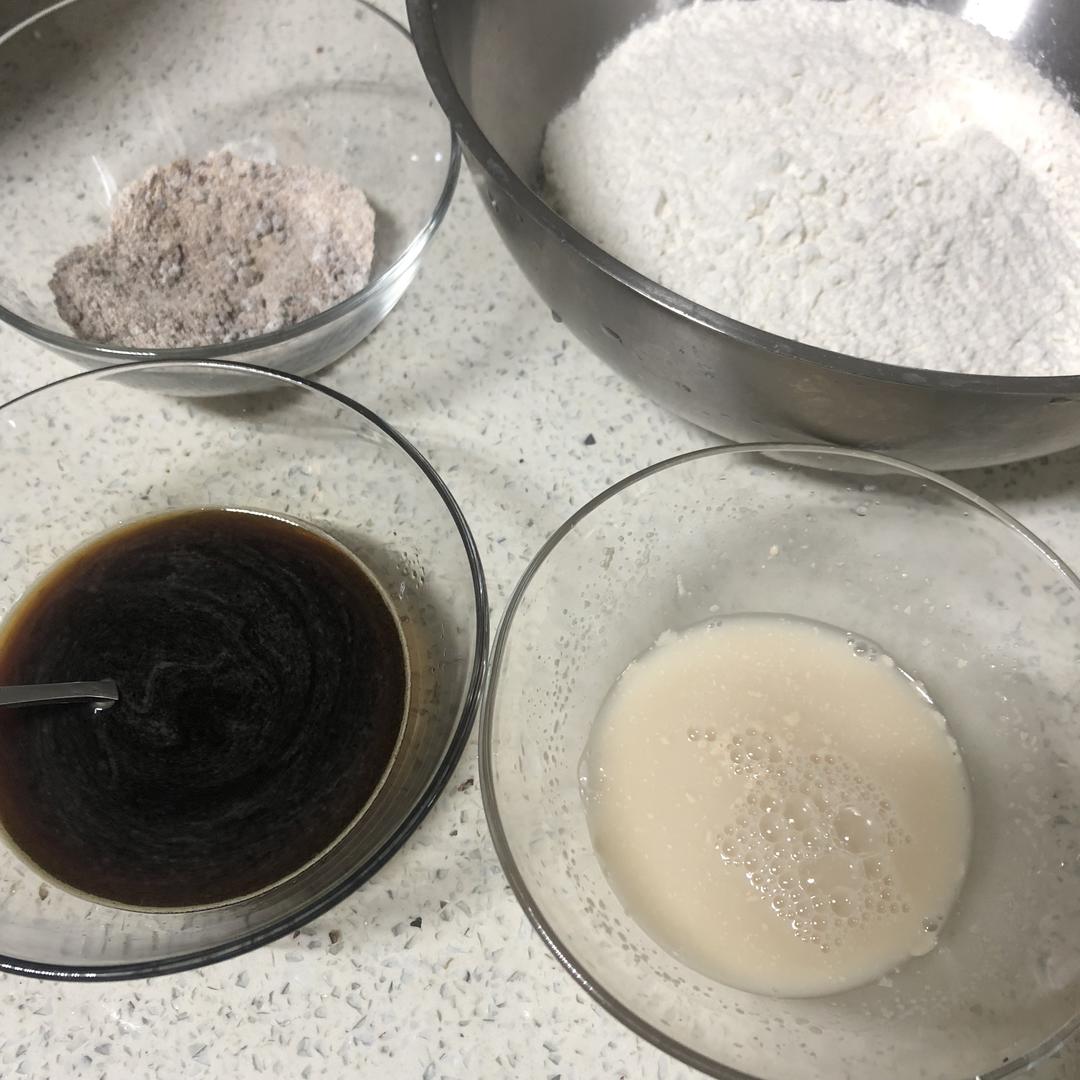 纯奶手撕吐司的做法 步骤1