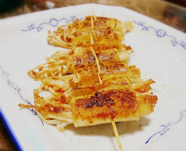 金针菇豆腐皮（超简单）