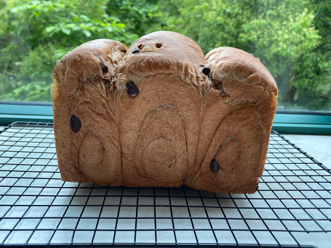 巧克力奶油吐司｜绵软馥郁