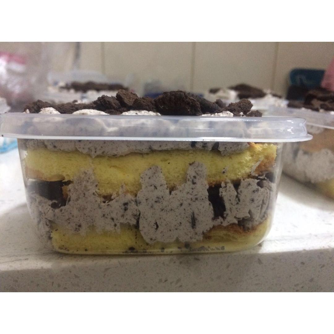 好吃到流泪的奥利奥咸奶油盒子蛋糕