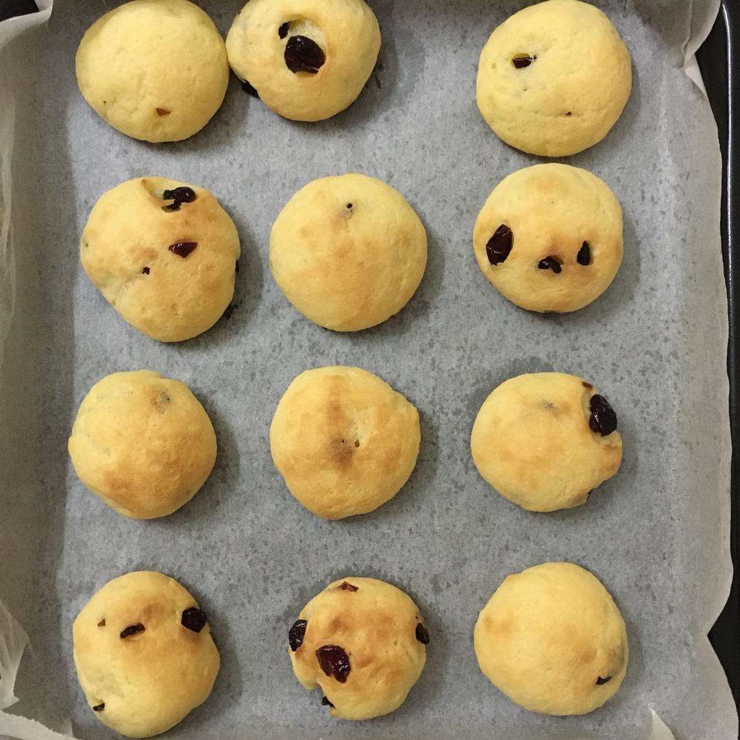 抹茶蔓越莓麻薯包（不回缩）