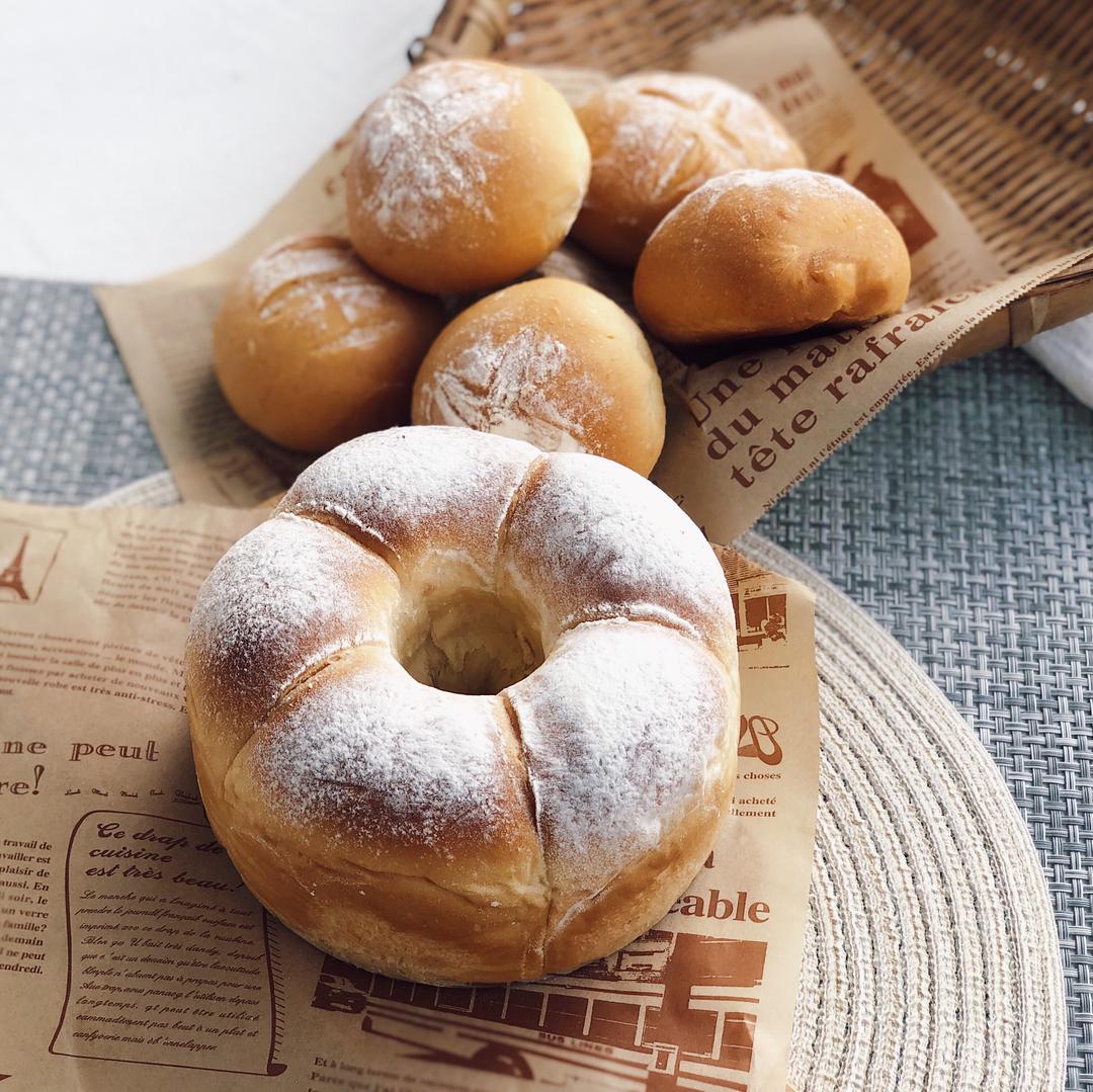 纯奶手撕吐司的做法 步骤1