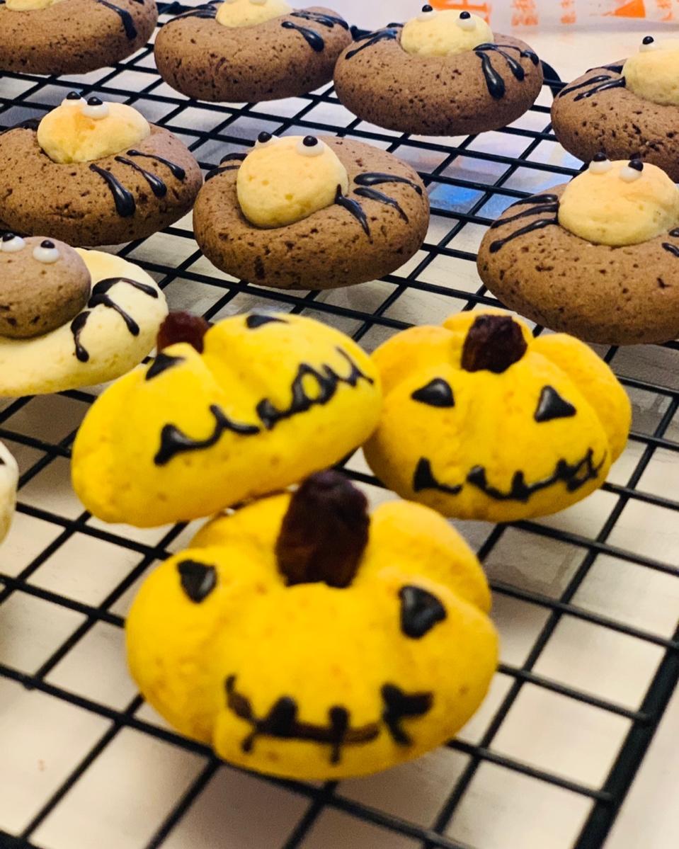 万圣节卡通蜘蛛饼干