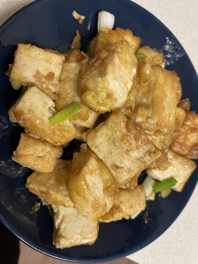 无敌好吃的香煎豆腐