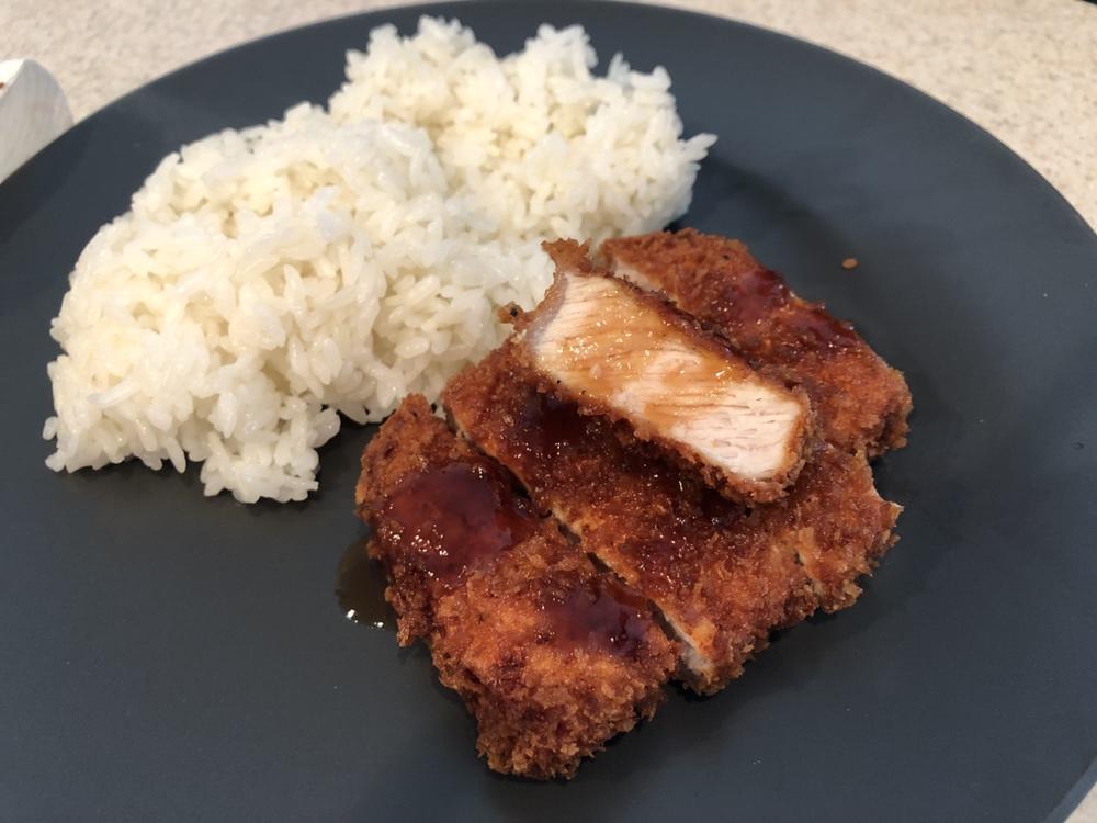 日式炸猪排（附炸猪排酱超⋯好吃😋）