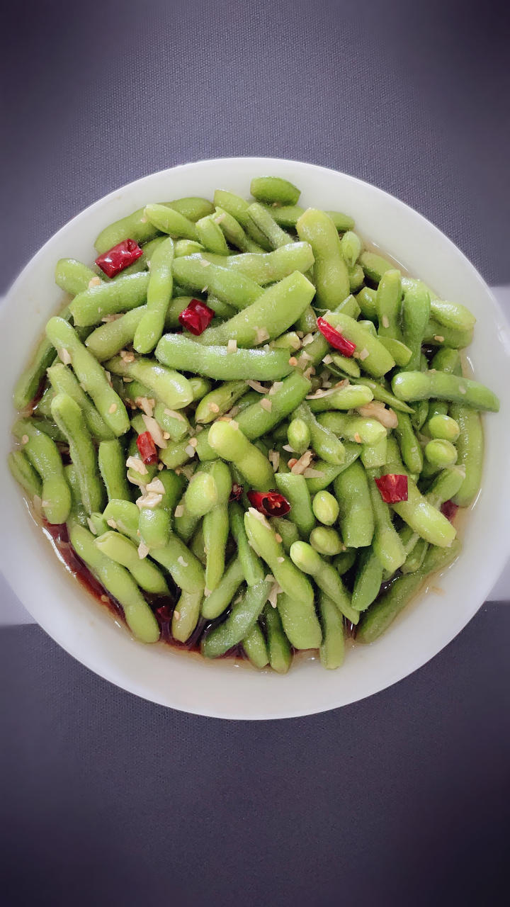 武汉夏夜狂欢菜 | 凉拌毛豆