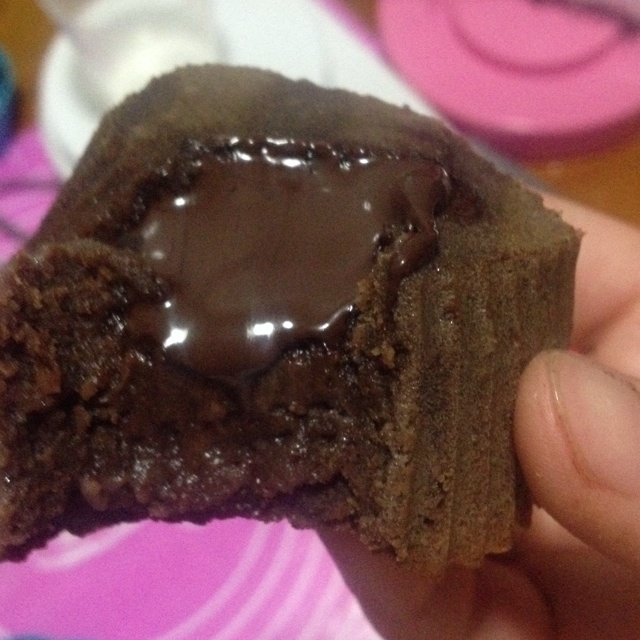 莫尼卡美食厨房：爆浆巧克力蛋糕
