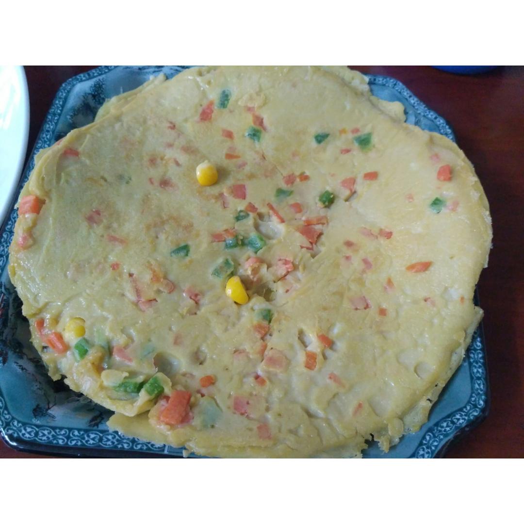 鸡蛋蔬菜饼