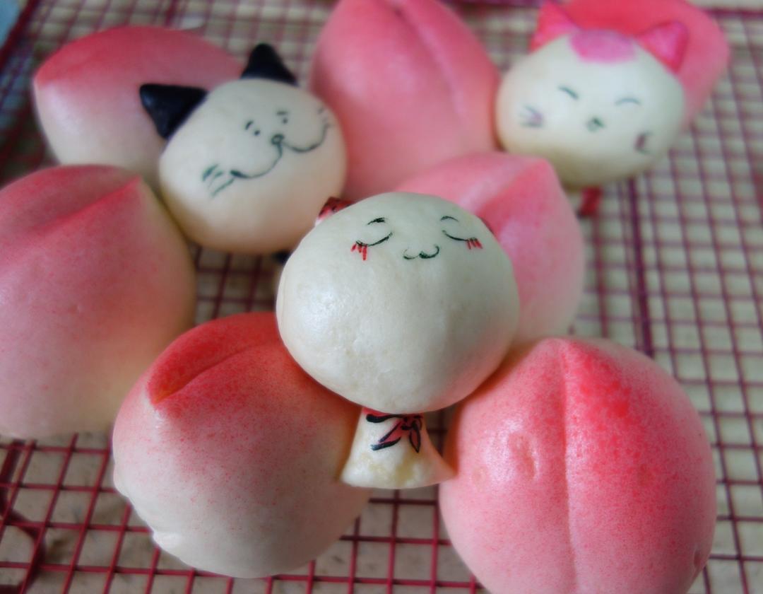 卡通馒头（小猫）