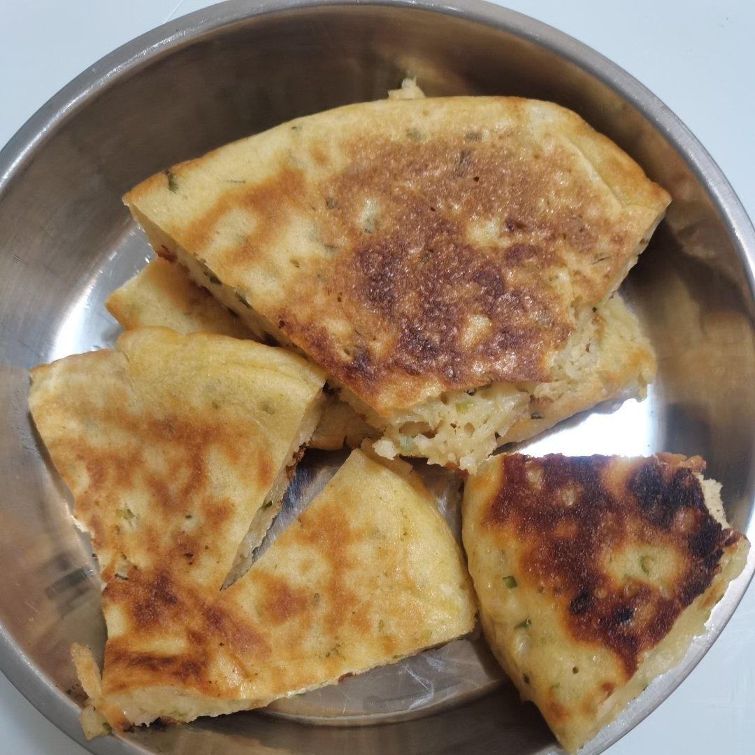涨烧饼（全程不用手直接接触面粉）