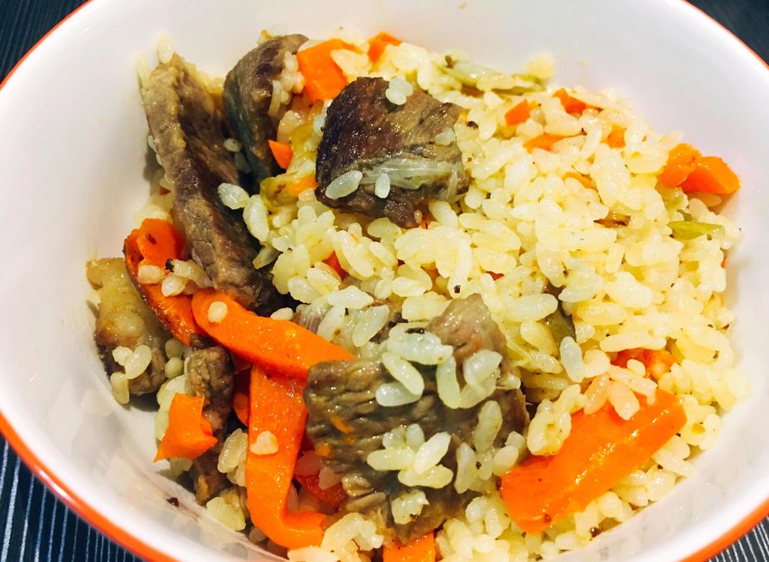 简易版新疆抓饭