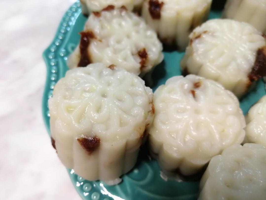 嘻嘻阿哈做的山药糯米糕