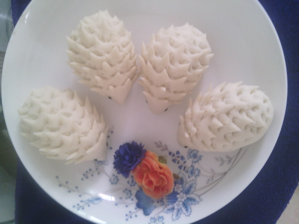 刺猬豆沙包