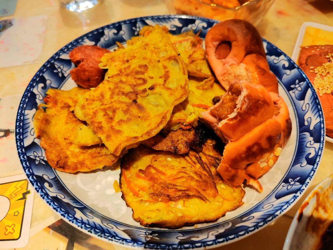 早餐饼(土豆丝饼、土豆丝鸡蛋饼)