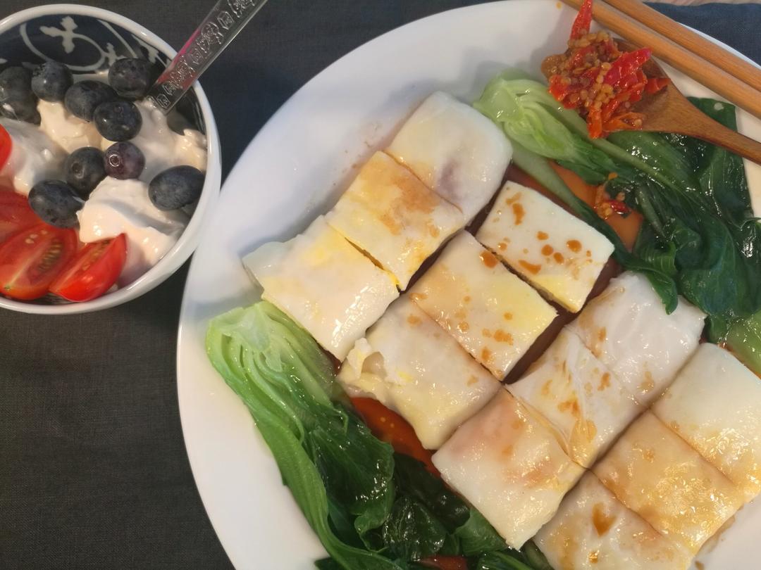 广式肠粉的家常做法