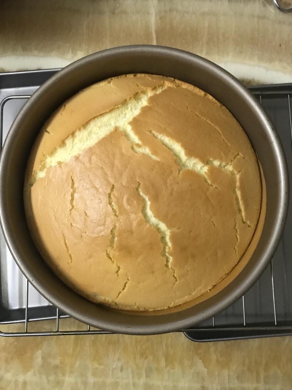 八寸戚风蛋糕