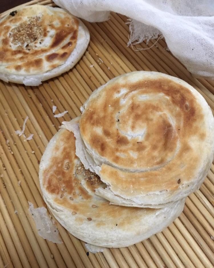 堂妈小厨——五香油酥烧饼