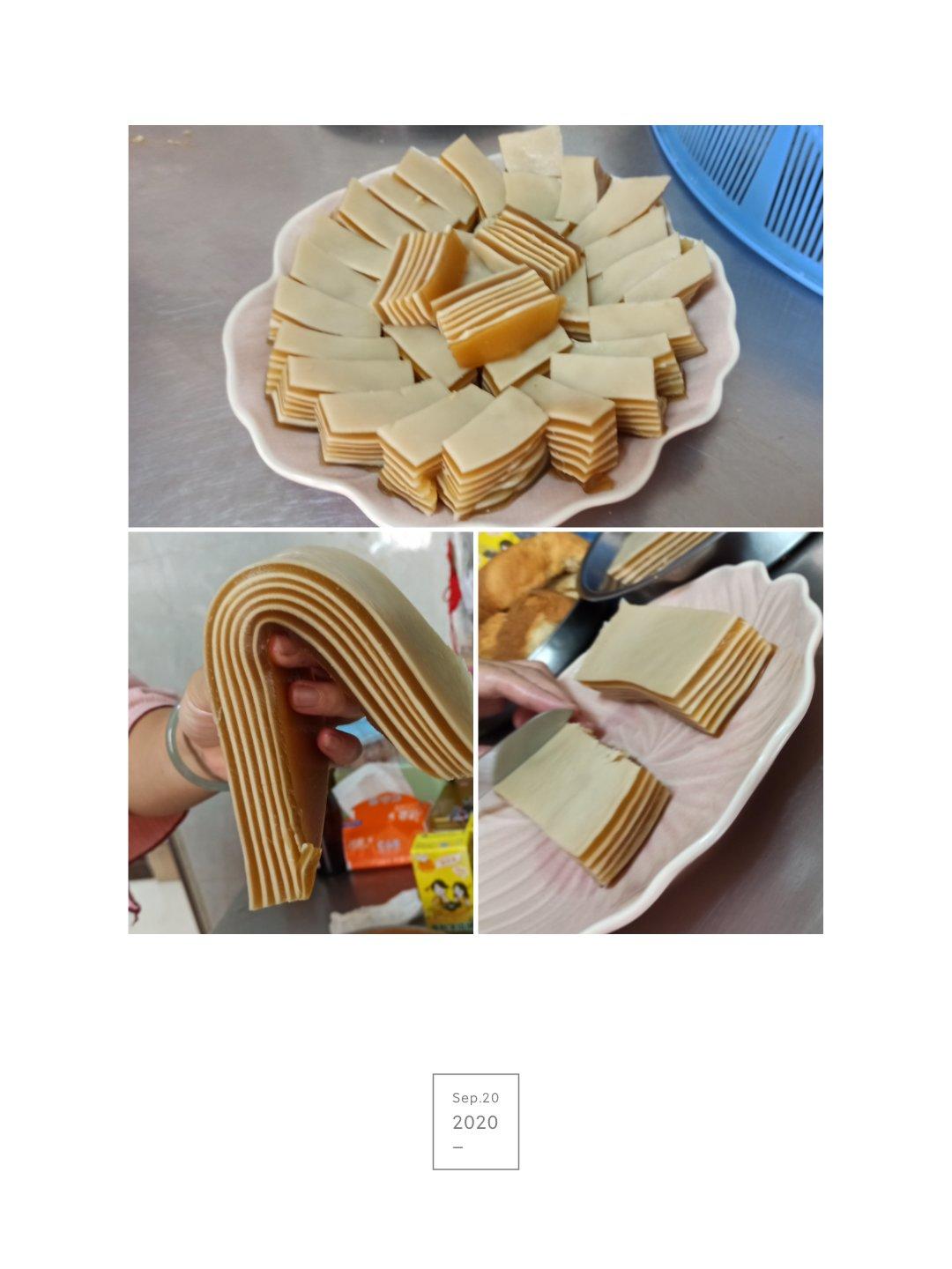 Q弹椰汁千层糕（马蹄糕）