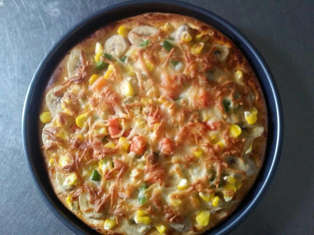 自制厚底披萨面饼