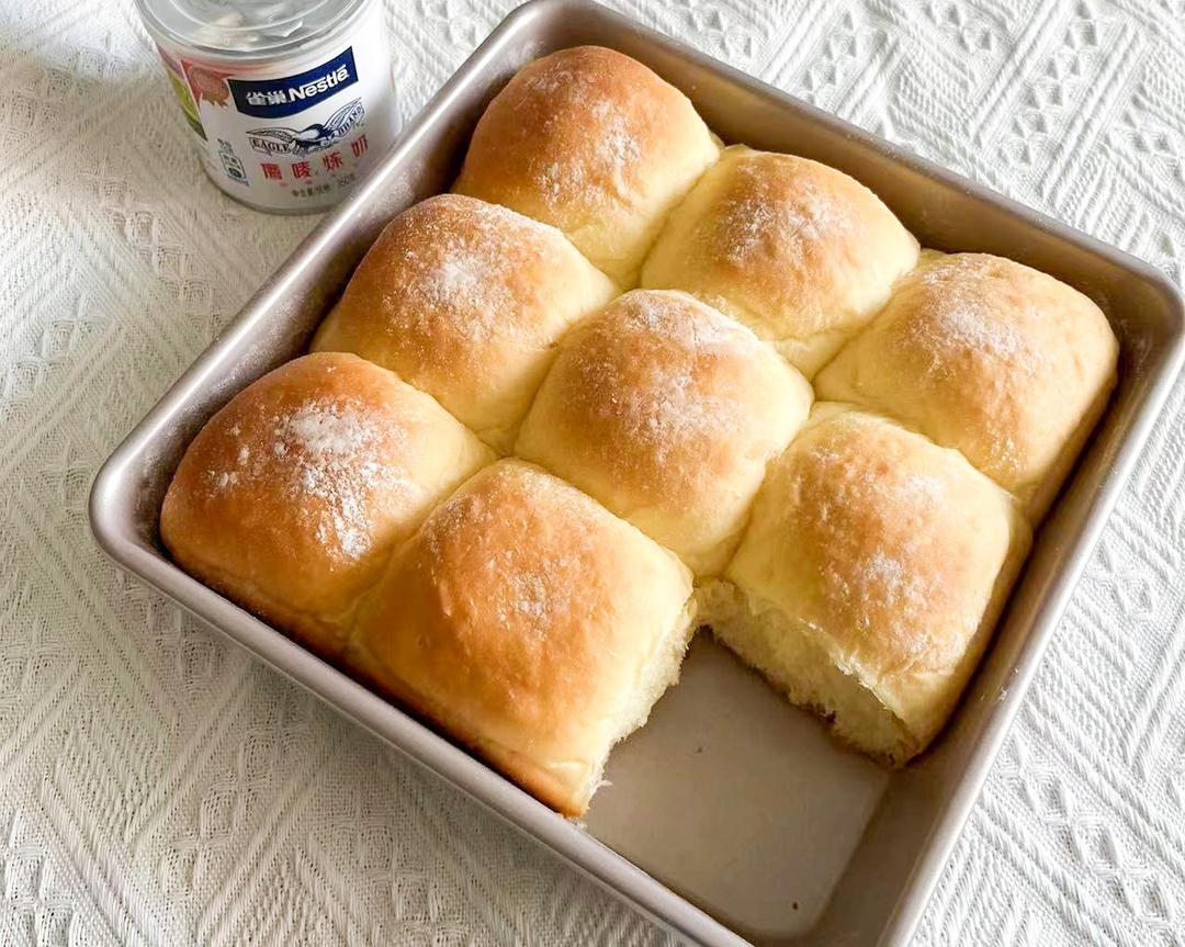 纯奶手撕吐司的做法 步骤1