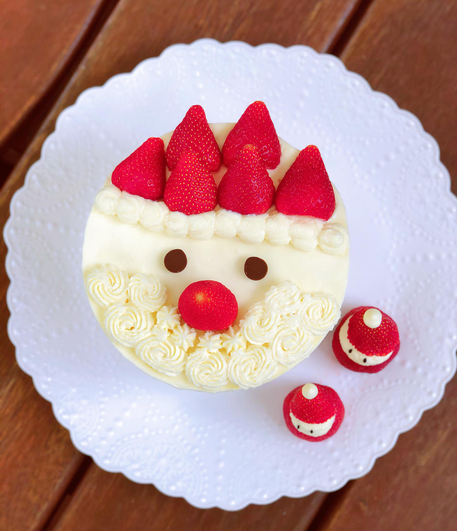 两款超级简单的圣诞主题蛋糕