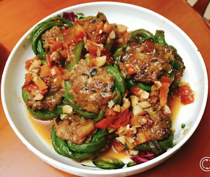 豇豆酿肉