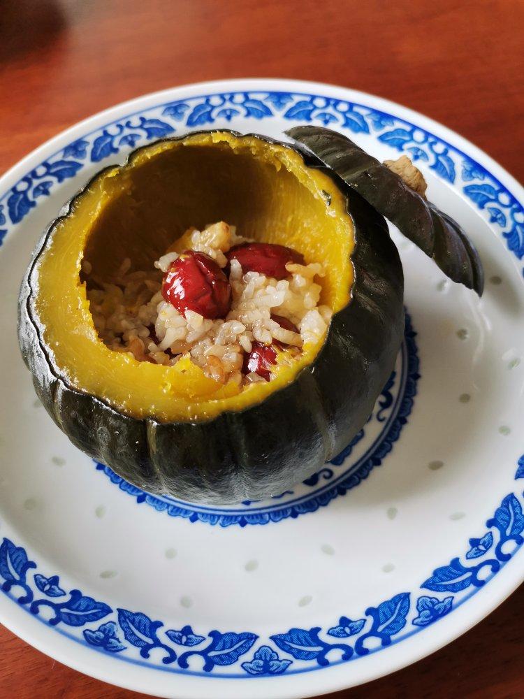 不爱下厨房哦做的南瓜八宝饭【无猪油版】