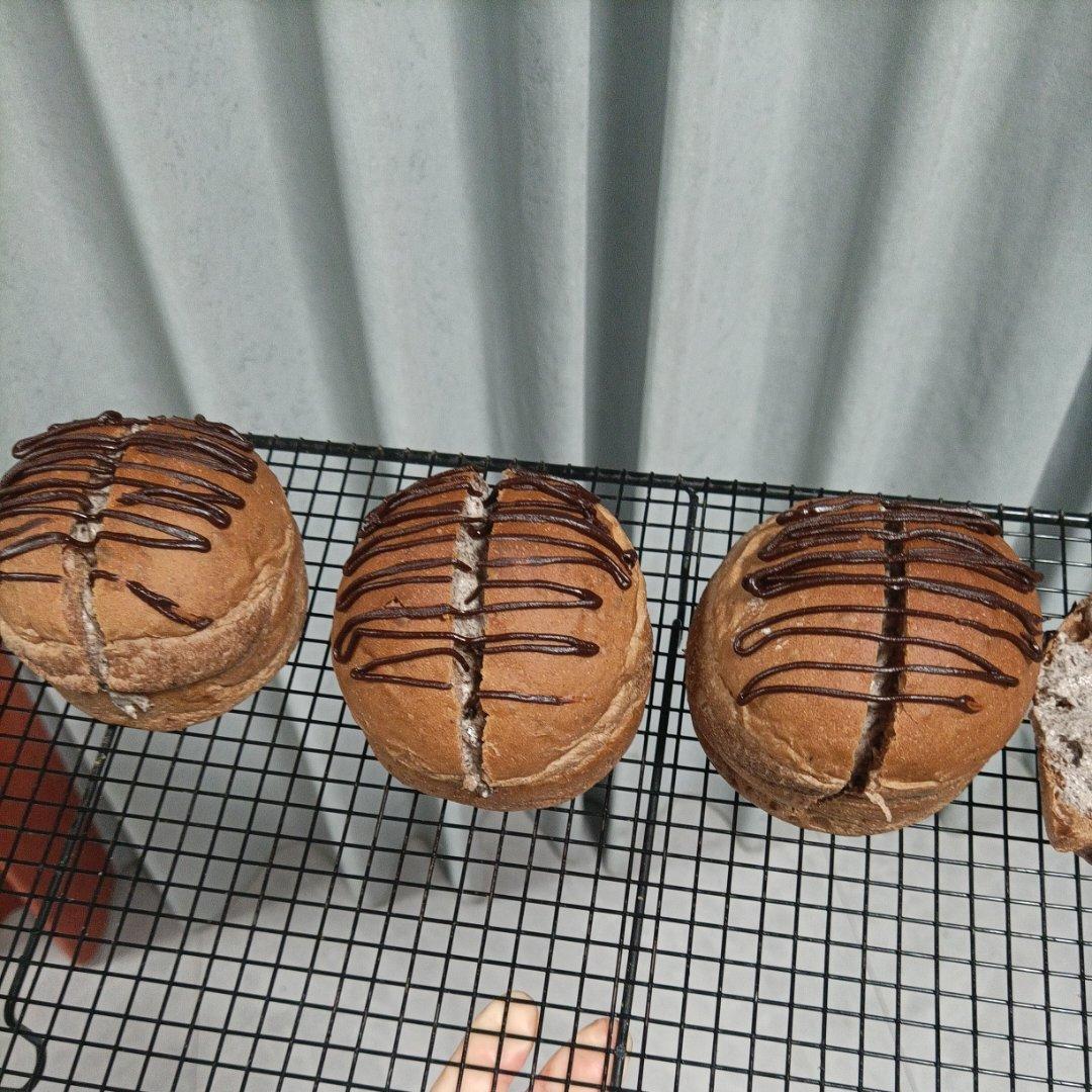 奥利奥咸奶油巧克力脆脆面包🍫双重口感