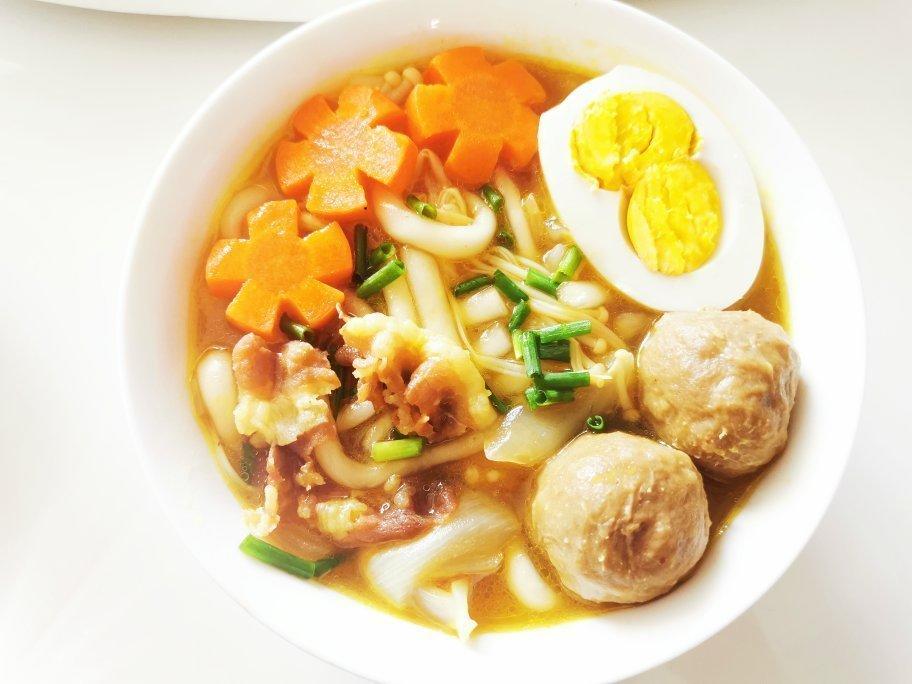 咖喱肥牛乌冬面