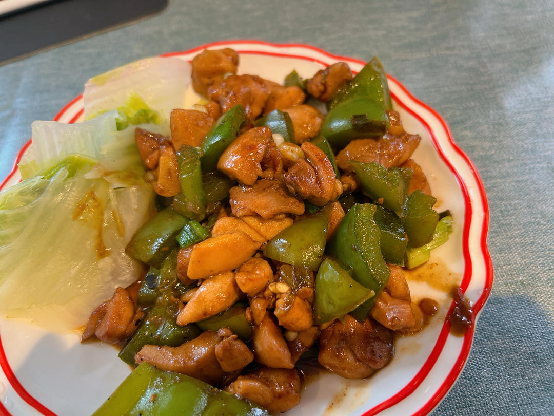 青椒炒鸡腿