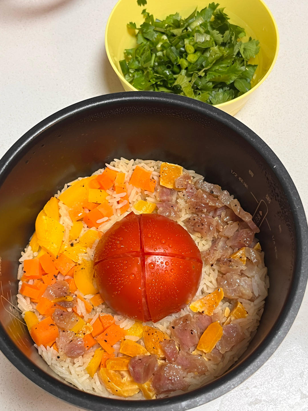一个番茄饭