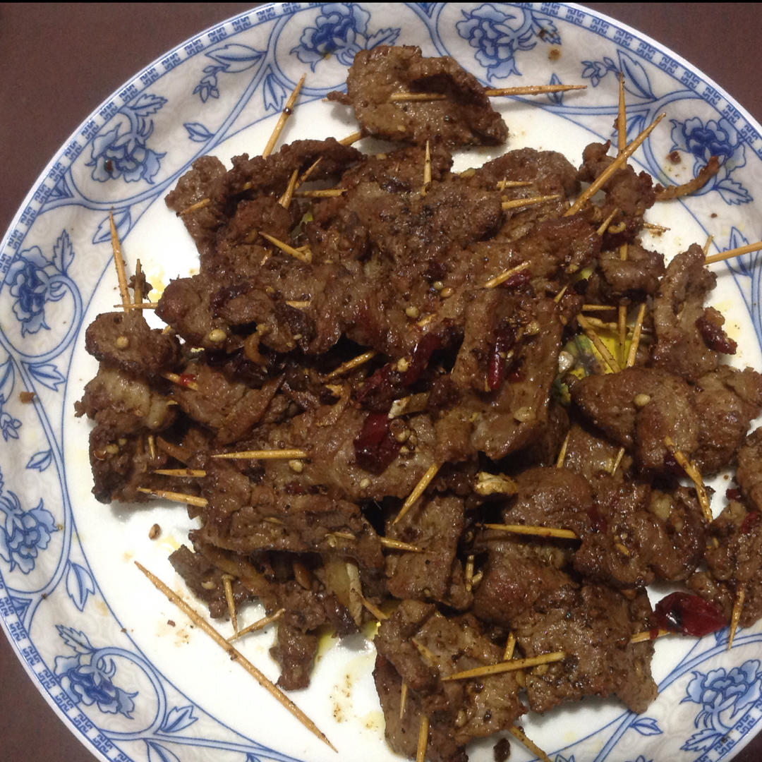 牙签牛肉