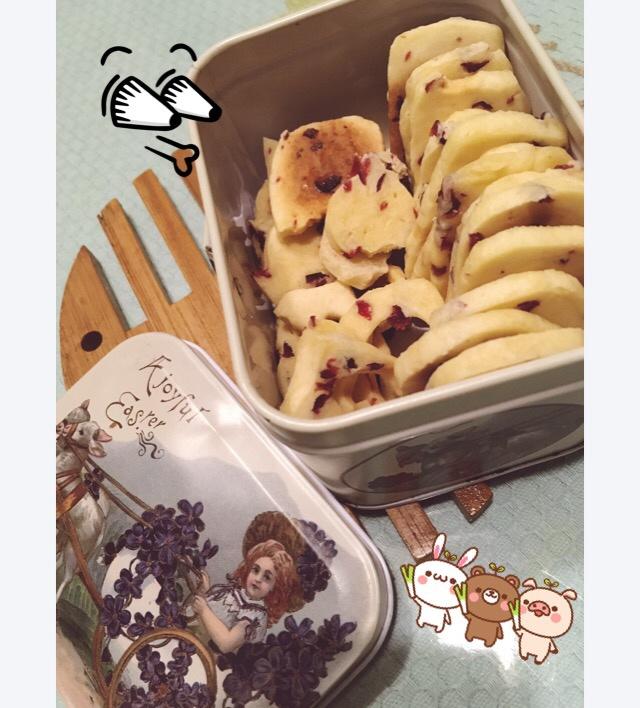 蔓越莓饼干——微波炉版