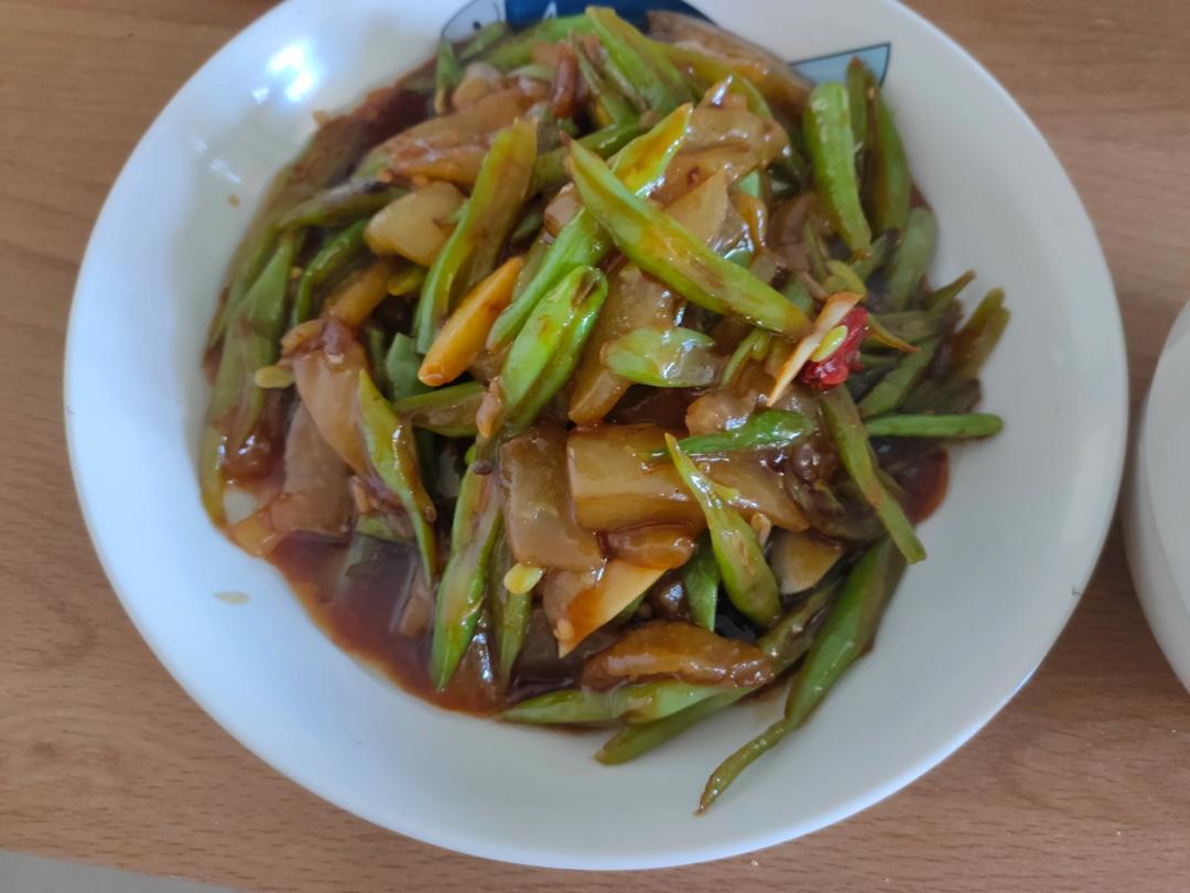 烧豆角茄子