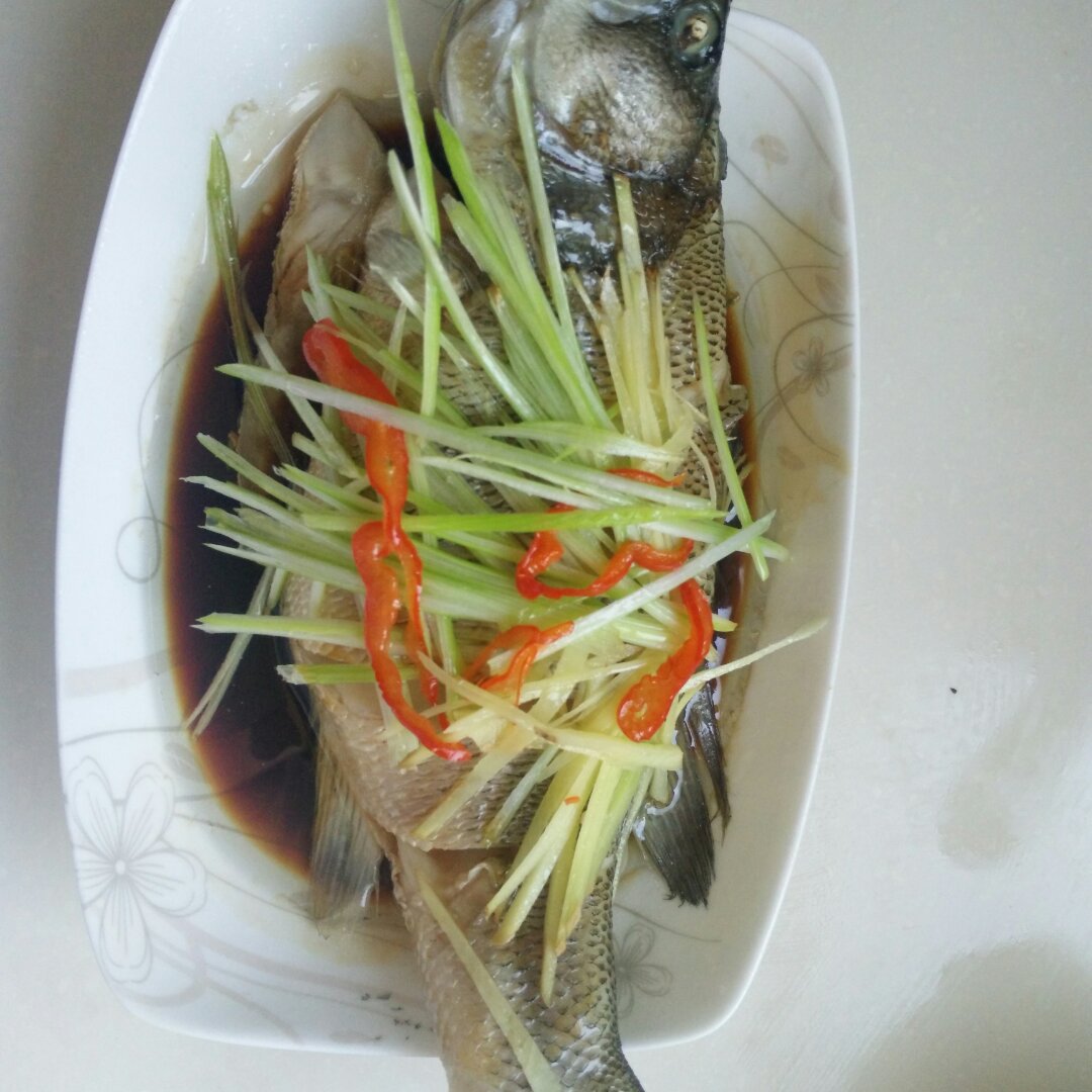 超入味清蒸鱼～清蒸鲈鱼桂花鱼（家常独创）