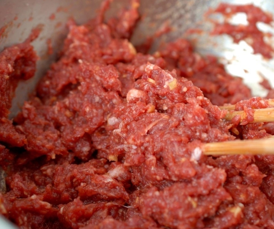牛肉&茄丁饺子的做法 步骤4