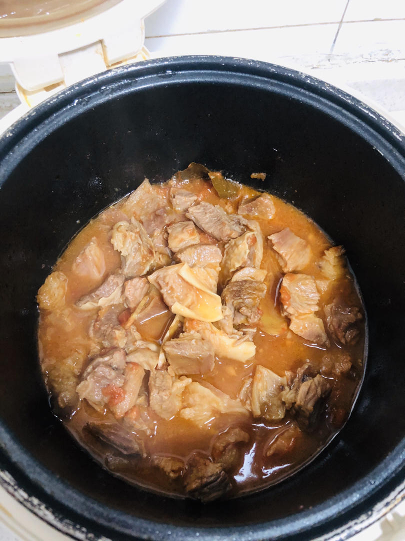 番茄土豆炖牛腩