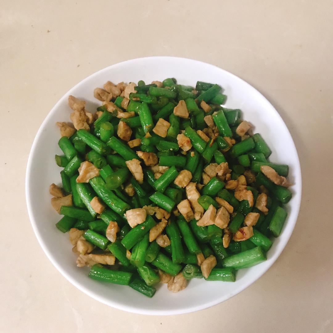 干煸豆角炒肉