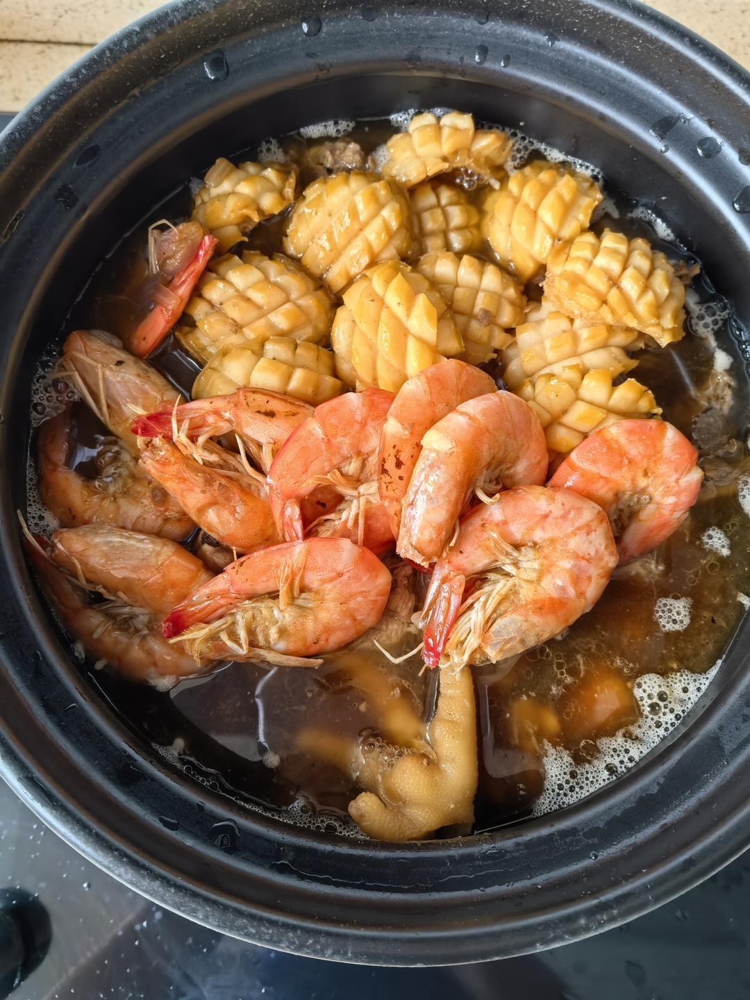 鲍鱼鸡翅煲（家庭版）