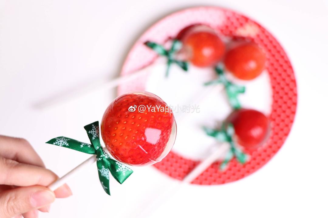 草莓果冻棒棒糖（视频版）