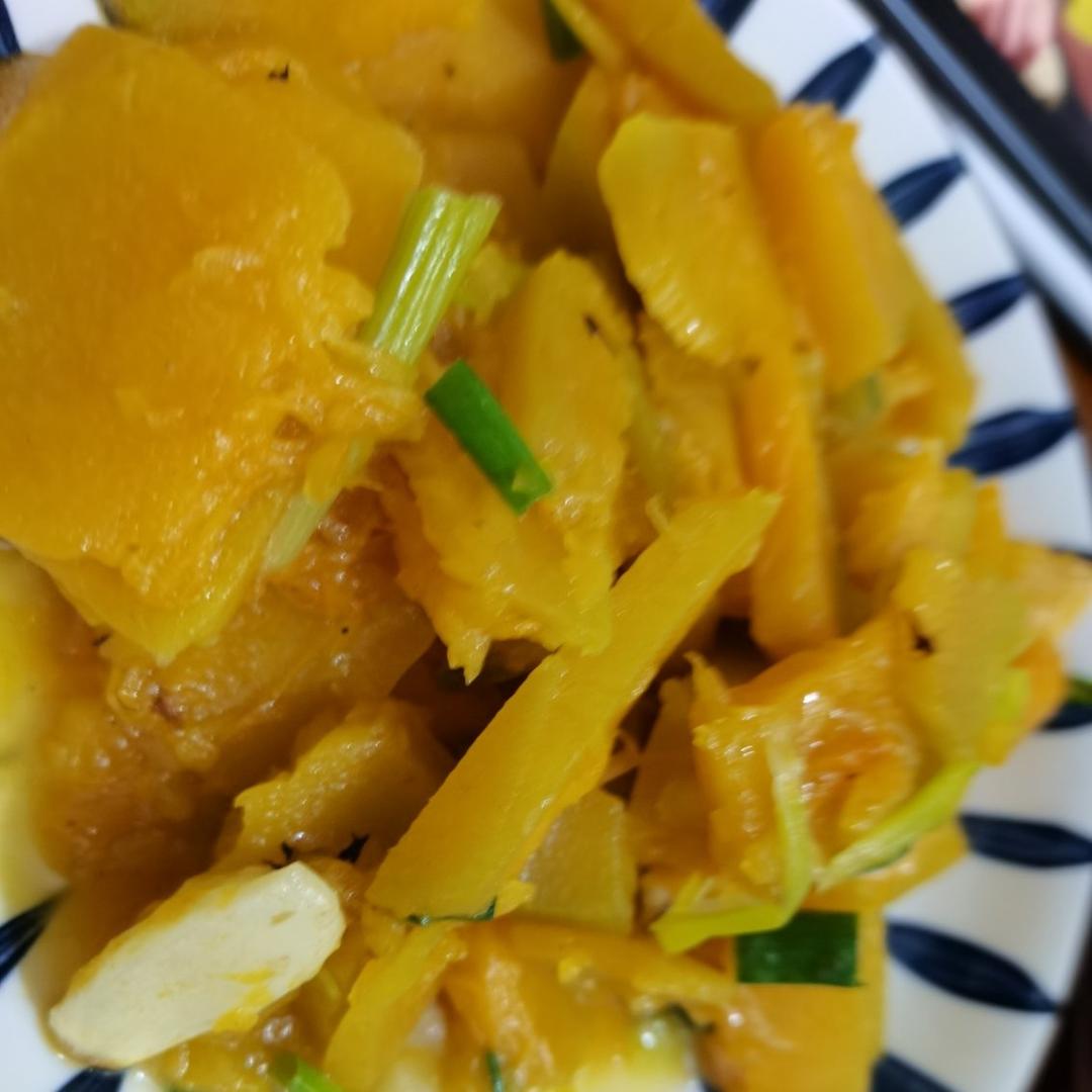 清炒南瓜