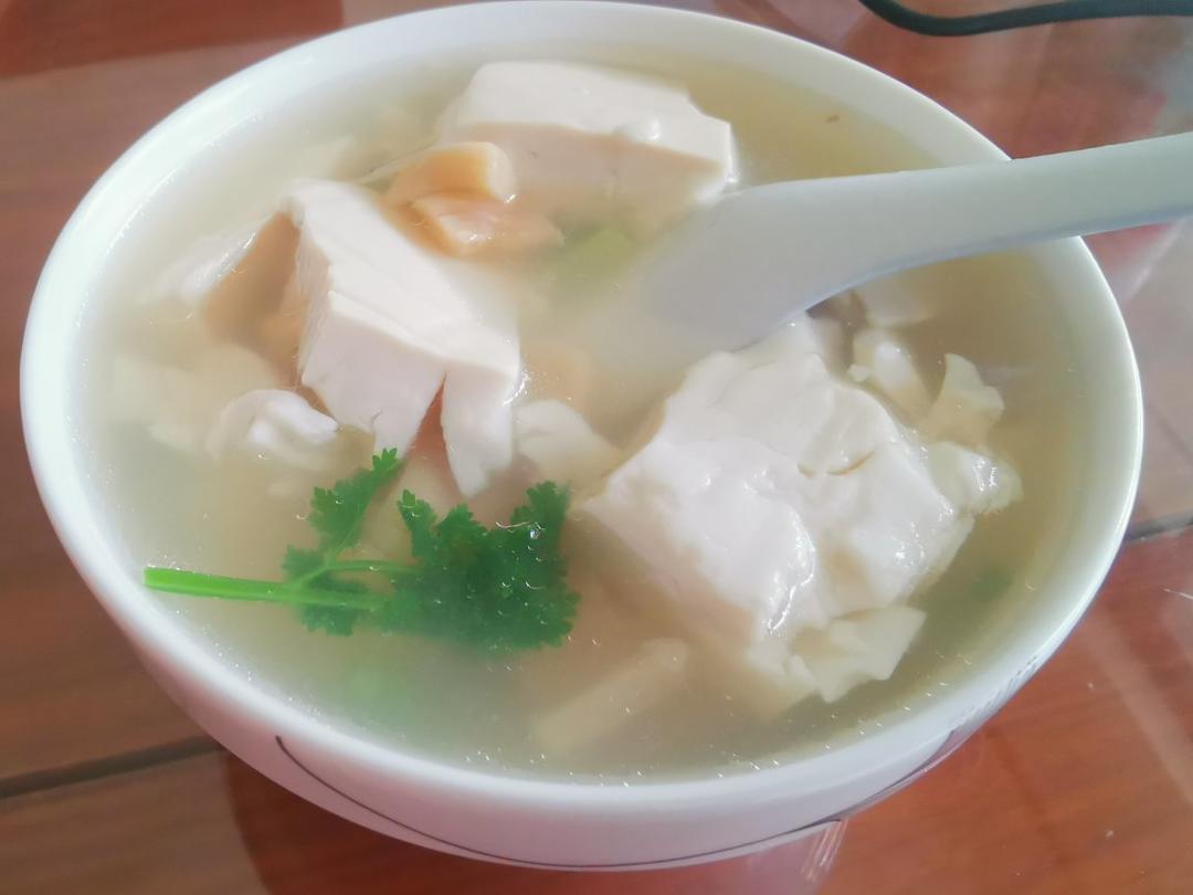 干贝豆腐汤