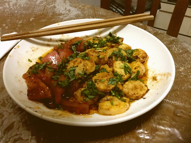 茄汁玉子豆腐