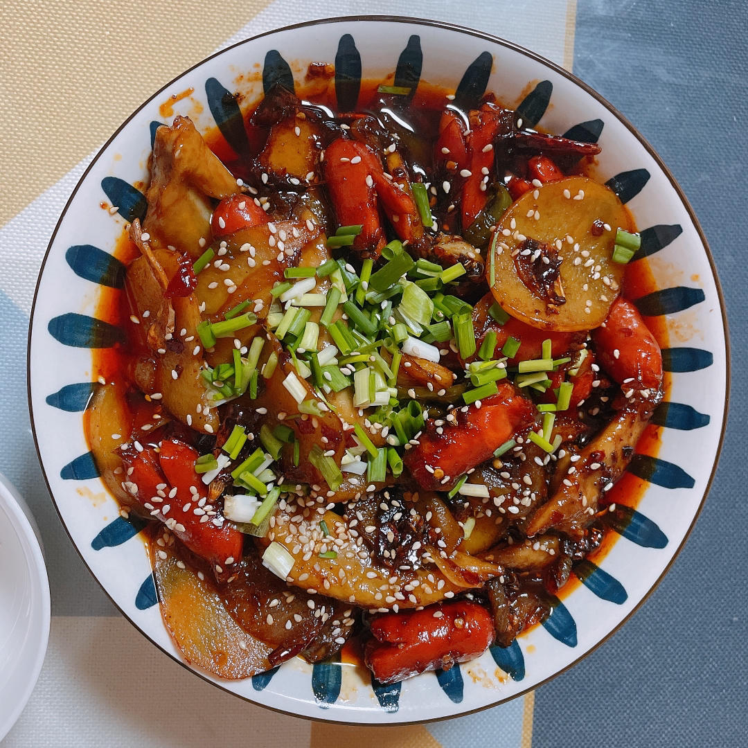 干锅鸡尖