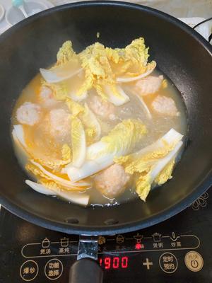 鲜嫩Q弹自制虾滑粉丝汤🍤的做法 步骤6