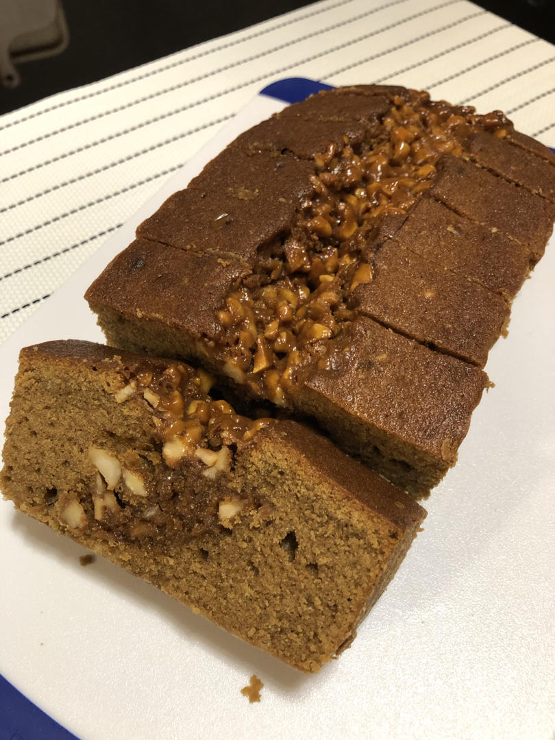 咖啡焦糖坚果磅蛋糕<熊谷裕子>