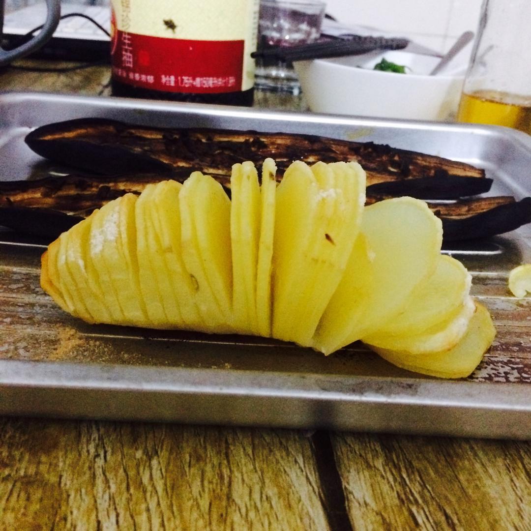 培根风琴烤土豆