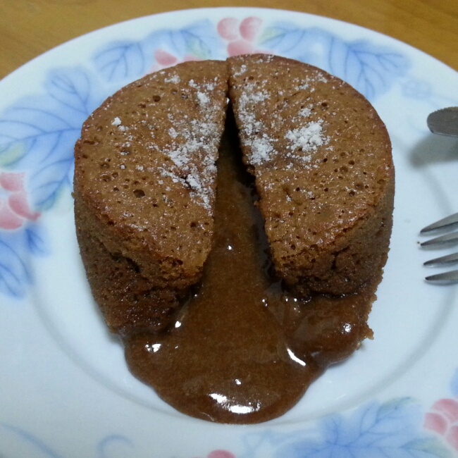 熔岩巧克力蛋糕